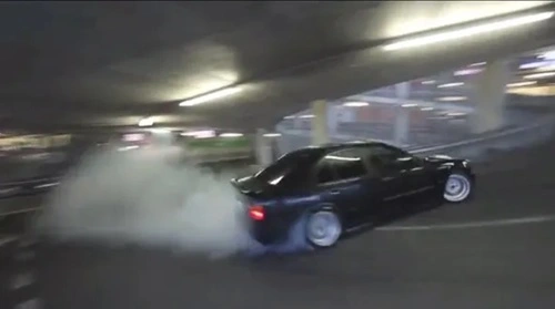 Drift in a Parking Lot