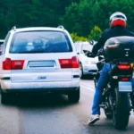 Drive Beside a Motorcycle