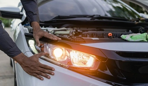 Drive without Shoes in California