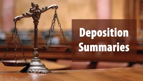 Depo Summary Service
