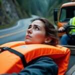 Tow a person