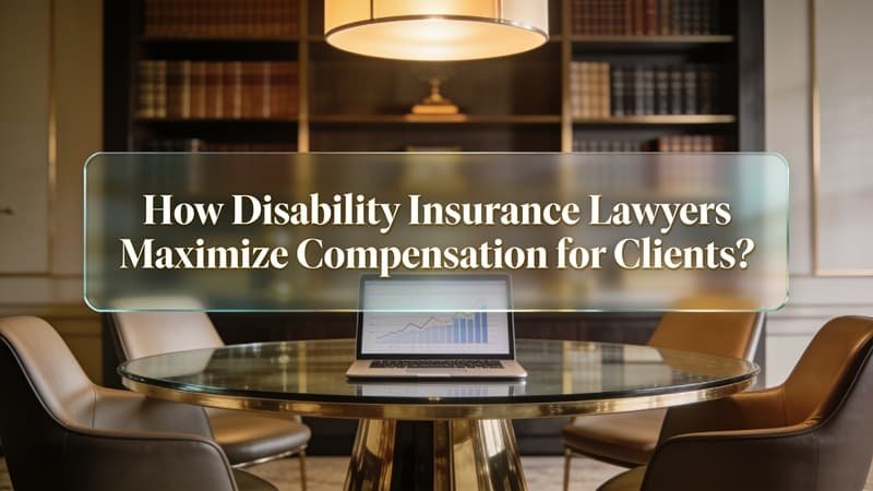 How Disability Insurance Lawyers Maximize Compensation for Clients