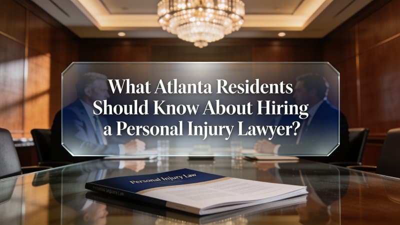 What Atlanta Residents Should Know About Hiring a Personal Injury Lawyer