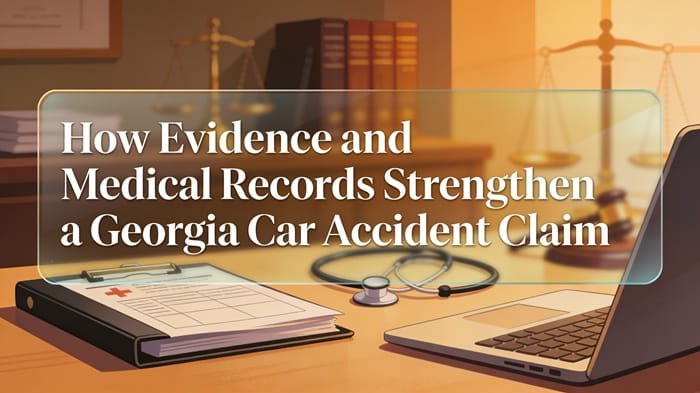 How Evidence and Medical Records Strengthen a Georgia Car Accident Claim